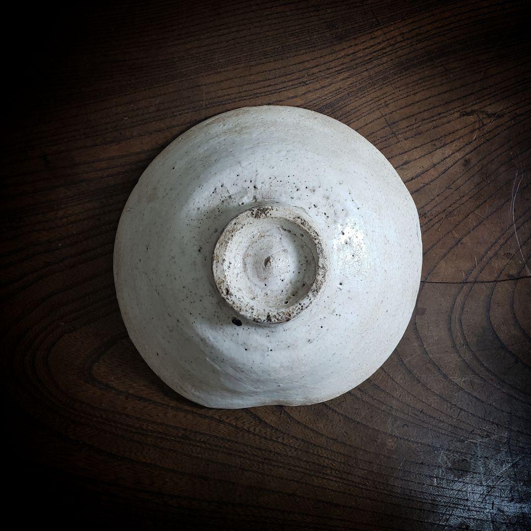 茶碗　抹茶碗　茶道具　茶器　平茶碗　浅鉢　盛皿　白　江戸