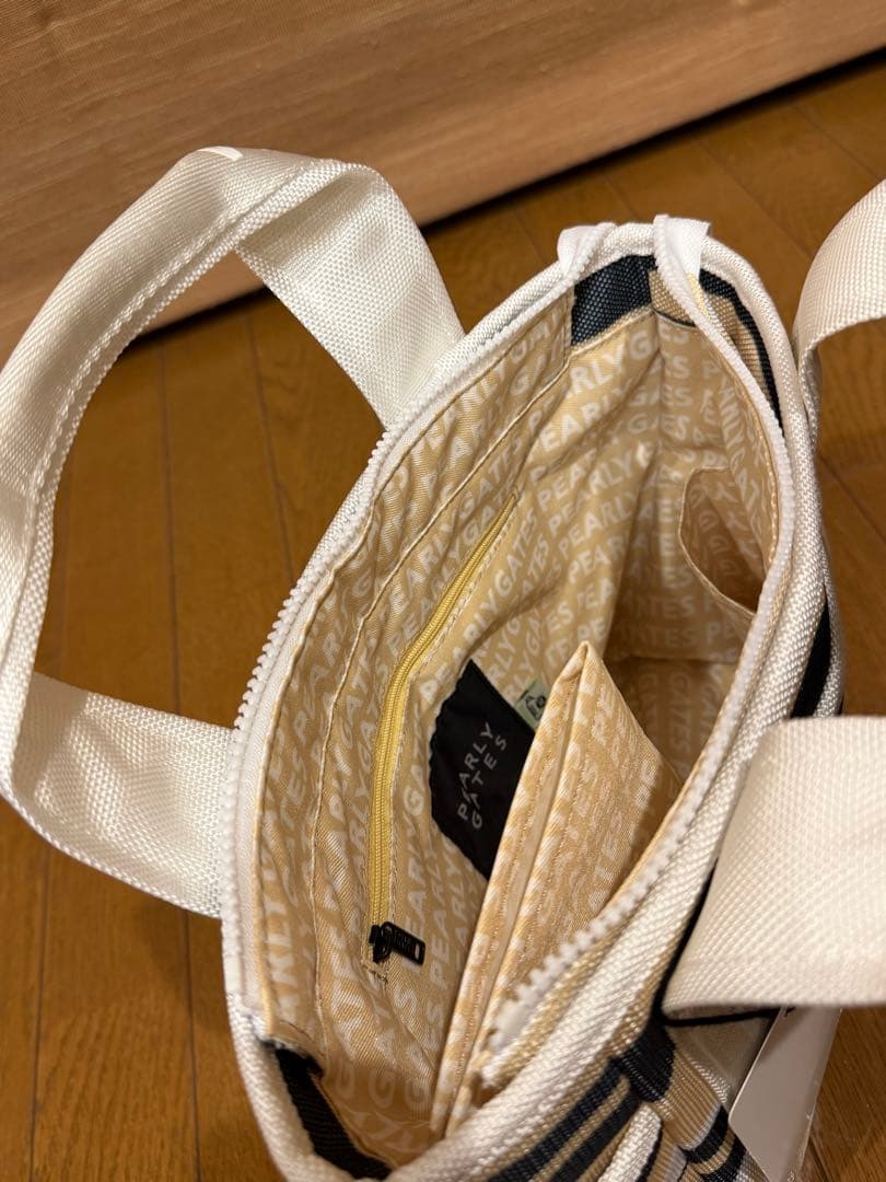 パーリーゲイツ＊ボーダー柄カートバック