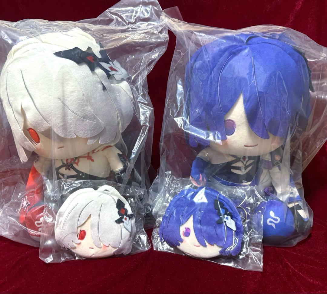 【中国限定】スタレ 一番くじvol.2 白黄泉＆黄泉 ぬいぐるみ+ポーチセット