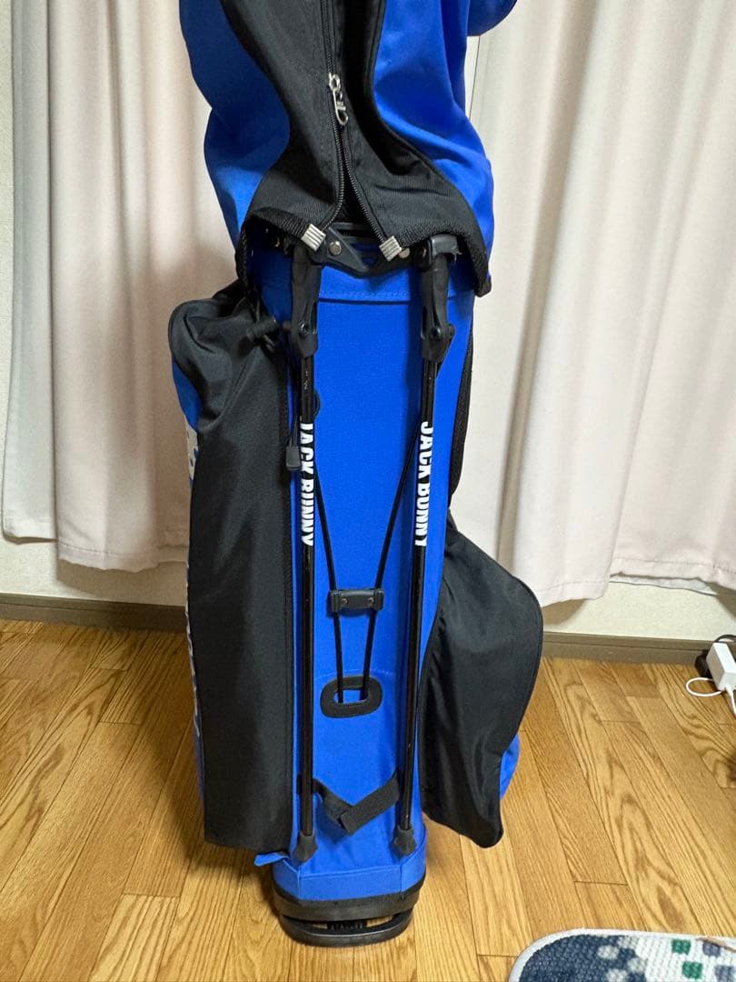 JACK BUNNY キャディバッグ 青