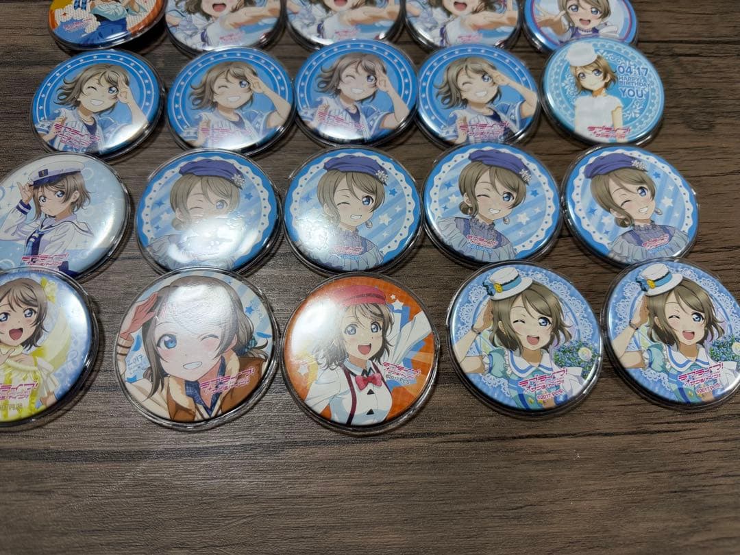 渡辺曜缶バッジ 25個セット