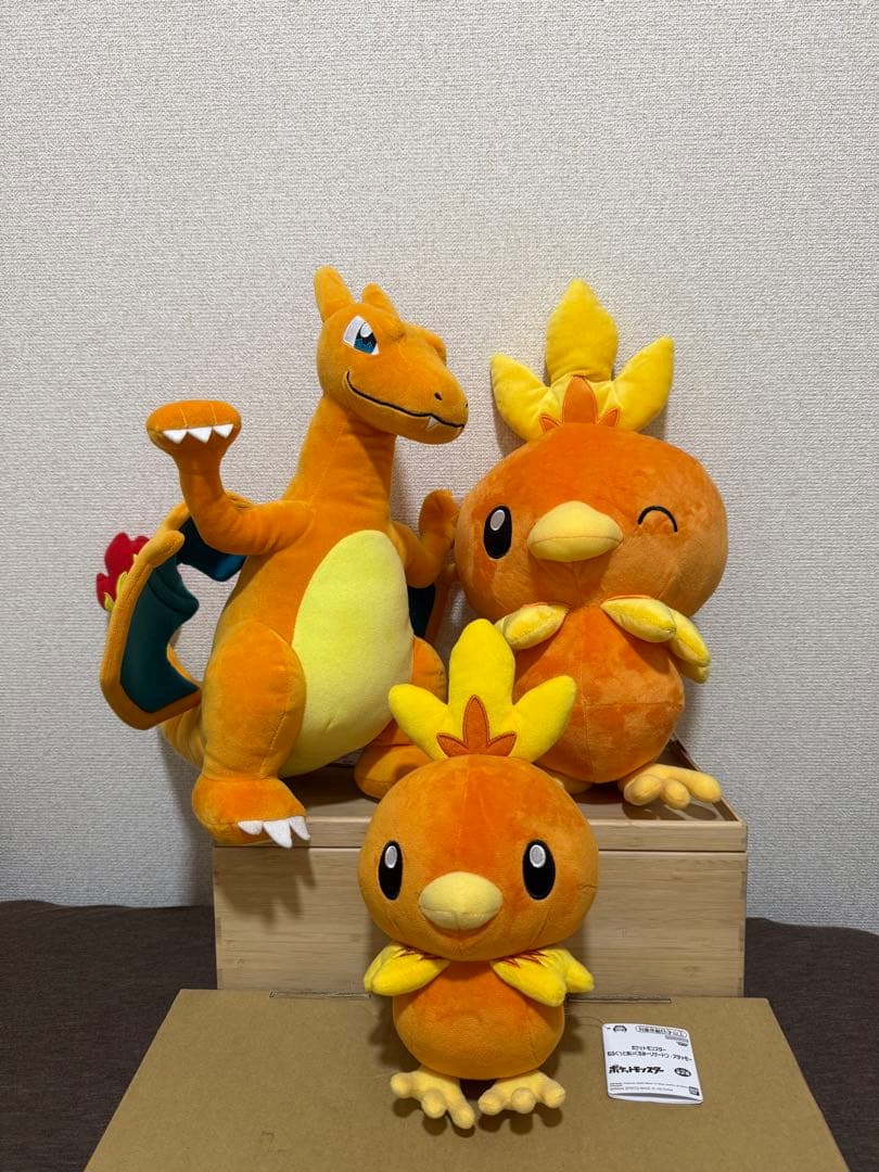 ポケモン ぬいぐるみ　11体セット　リザードン（大）、ニャローテ、テラパゴス他