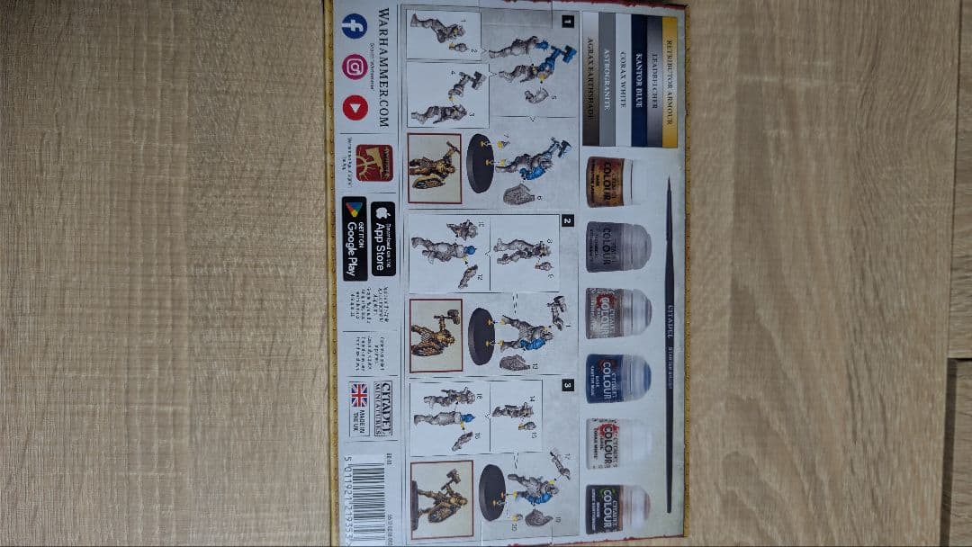 中古品　ウォーハンマー４０，０００ 販売店向け サンプルキット