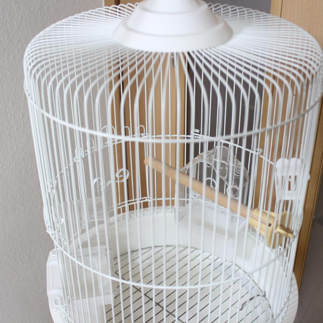 HOEI 半月スタンド大 鳥かご付き