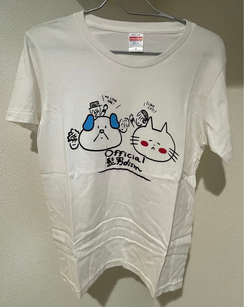 Official髭男dism 犬キャット Tシャツ