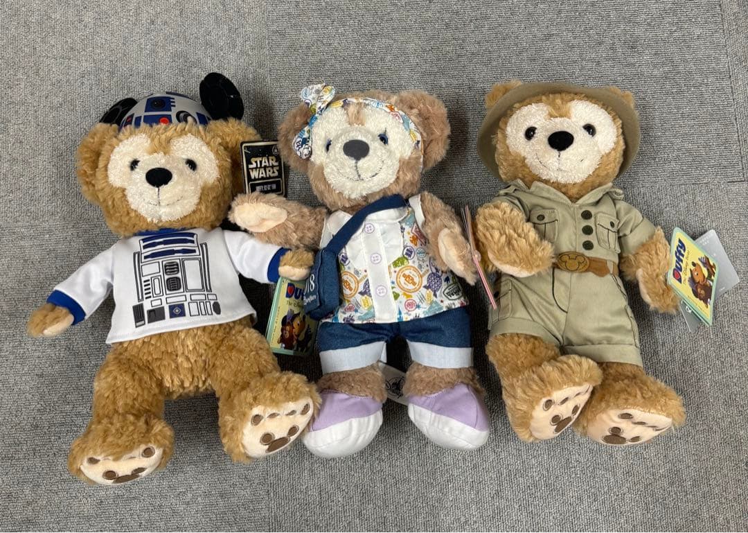 ダッフィー　シェリーメイ　フロリダ　3個セット