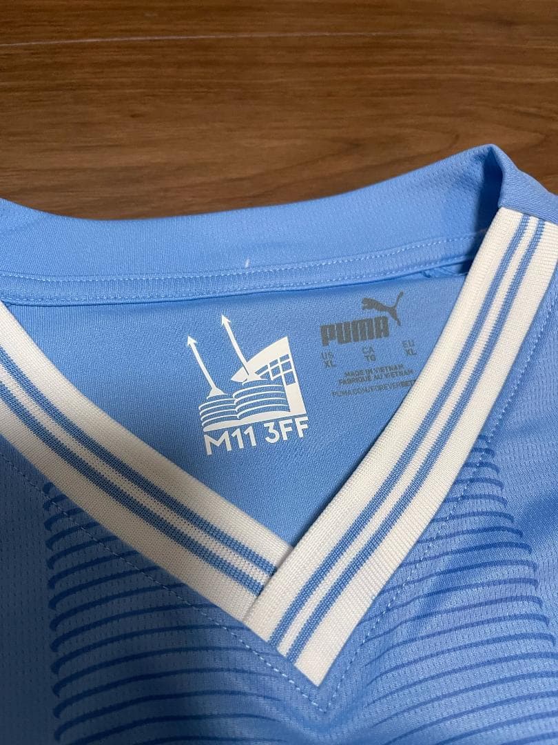 新品 マンチェスターシティ 23/24 ユニフォーム #17.デブライネ XL