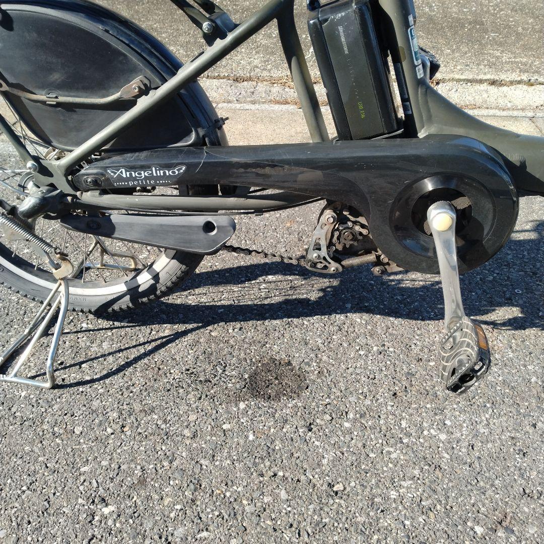 値下げ[450]送料無料 ブリヂストン Angelino 電動自転車