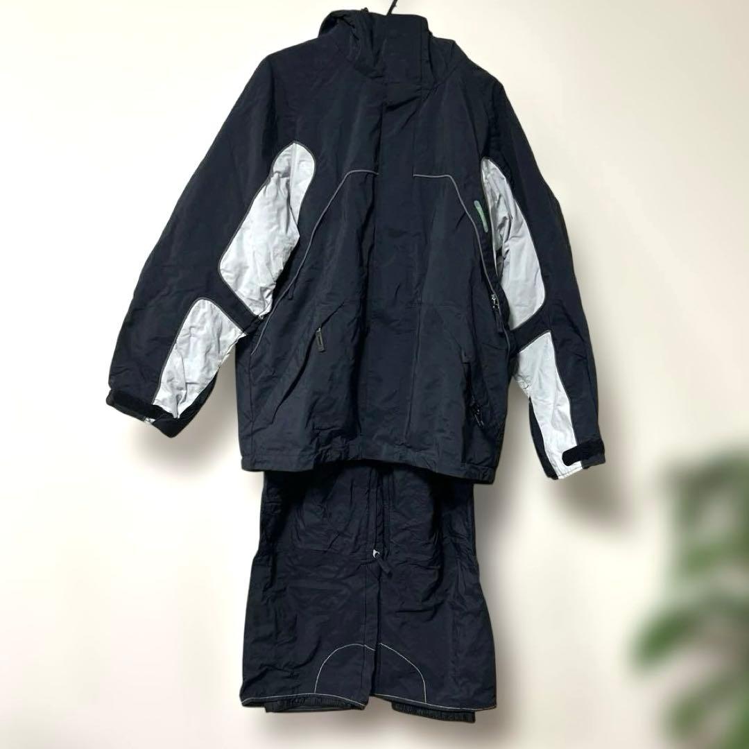kissmark キスマーク スノボウェア メンズ L 上下セット ネイビー