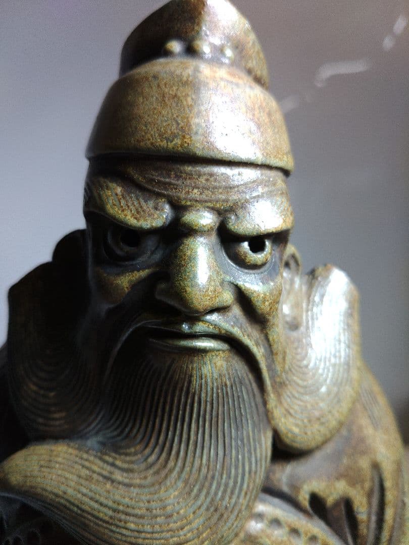 鍾馗　しょうき　焼き物