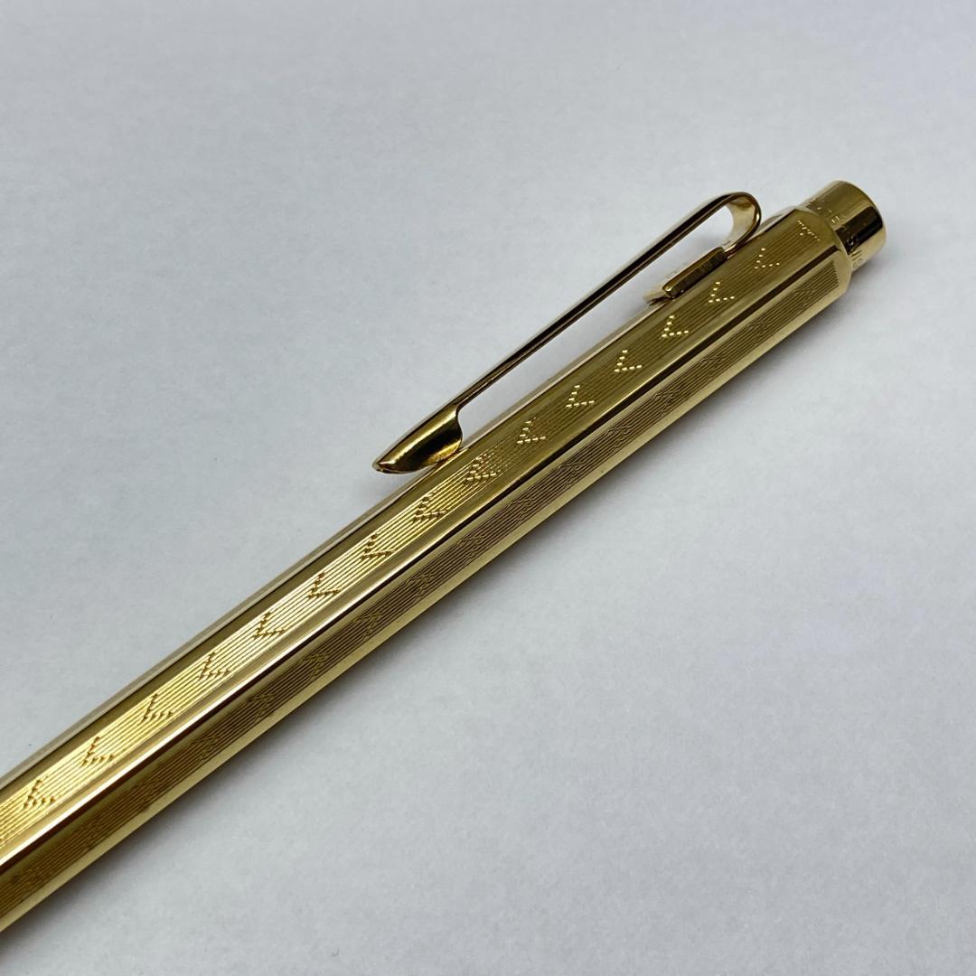 カランダッシュ エクリドール シェブロン ゴールド ボールペン
