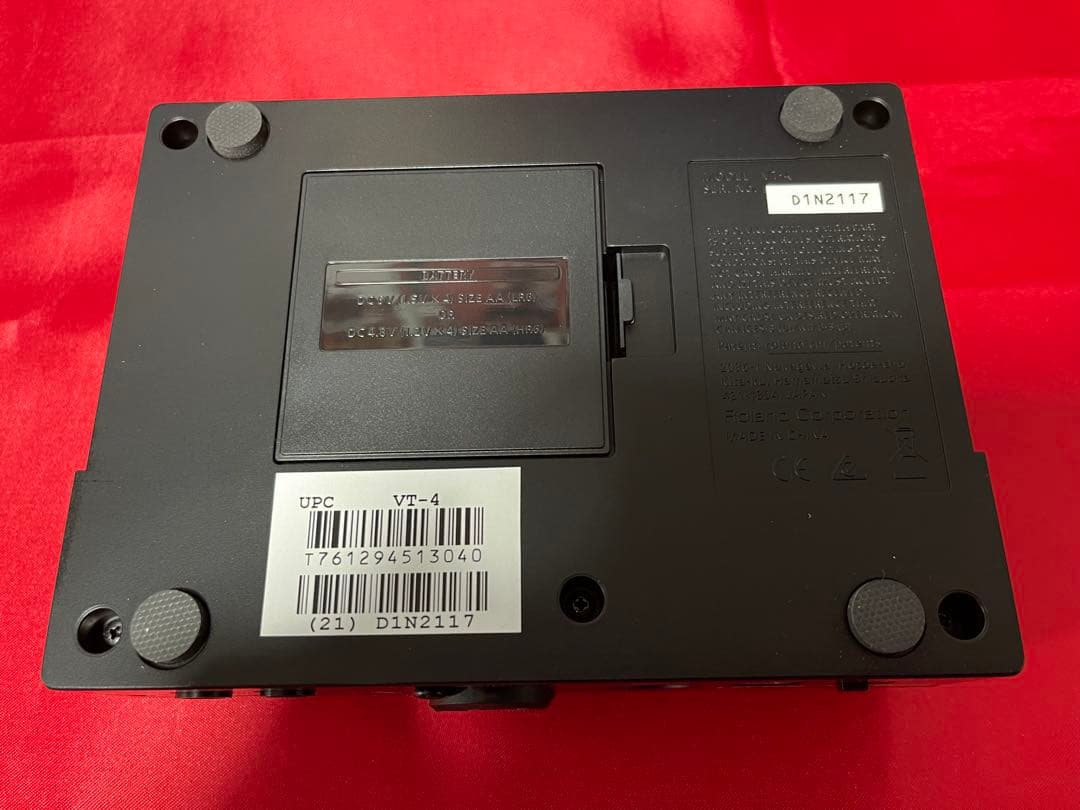 Roland VT-4 ボイストランスフォーマー　インターフェース