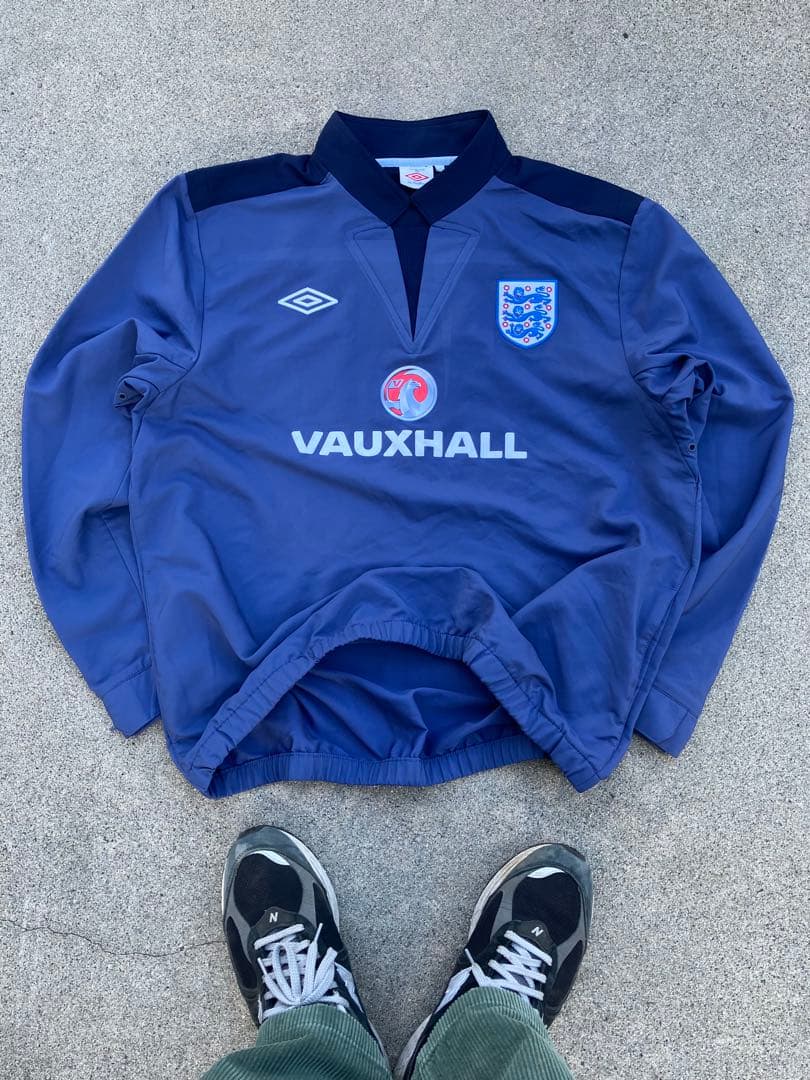 【希少_好色】在原みゆ紀 UMBRO×イングランド代表/ドリルトップ/XL