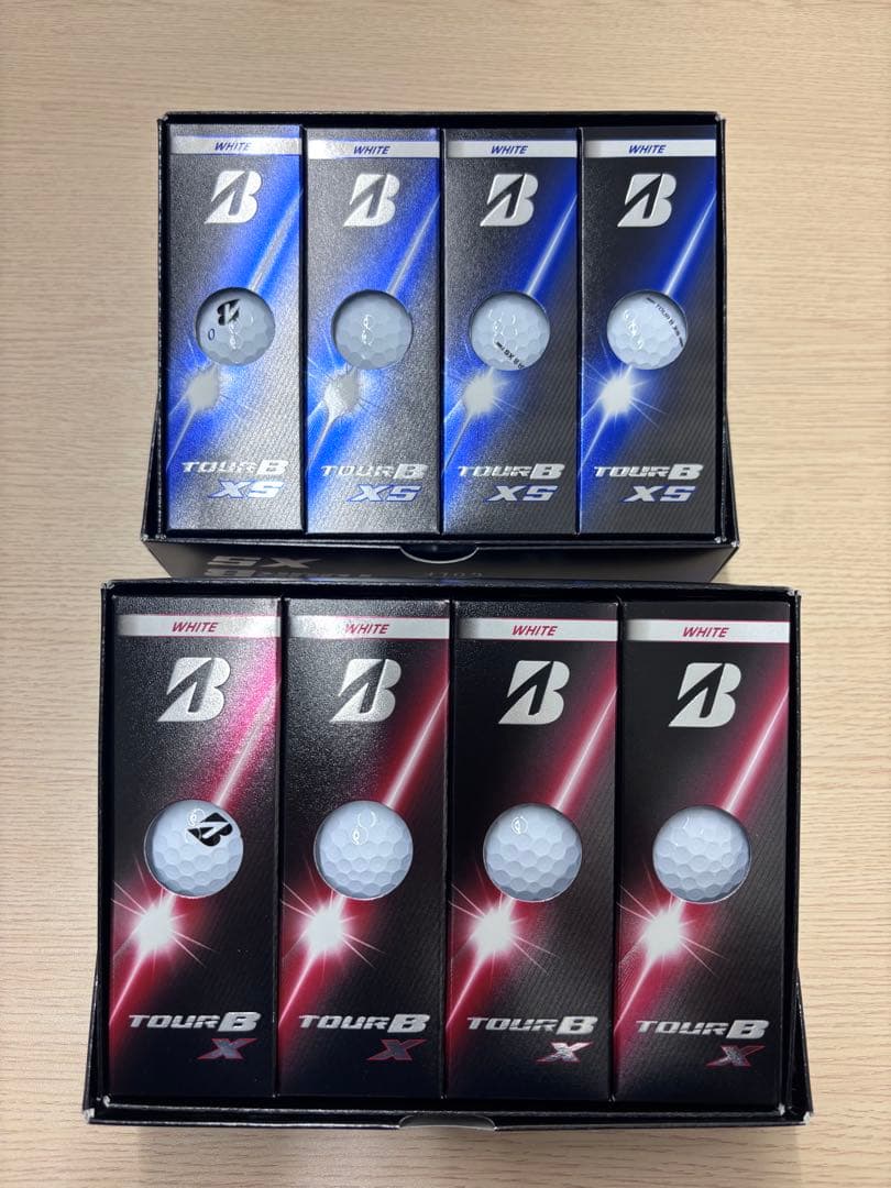 ブリヂストン 2026 TOUR B XS & X ゴルフボールセット