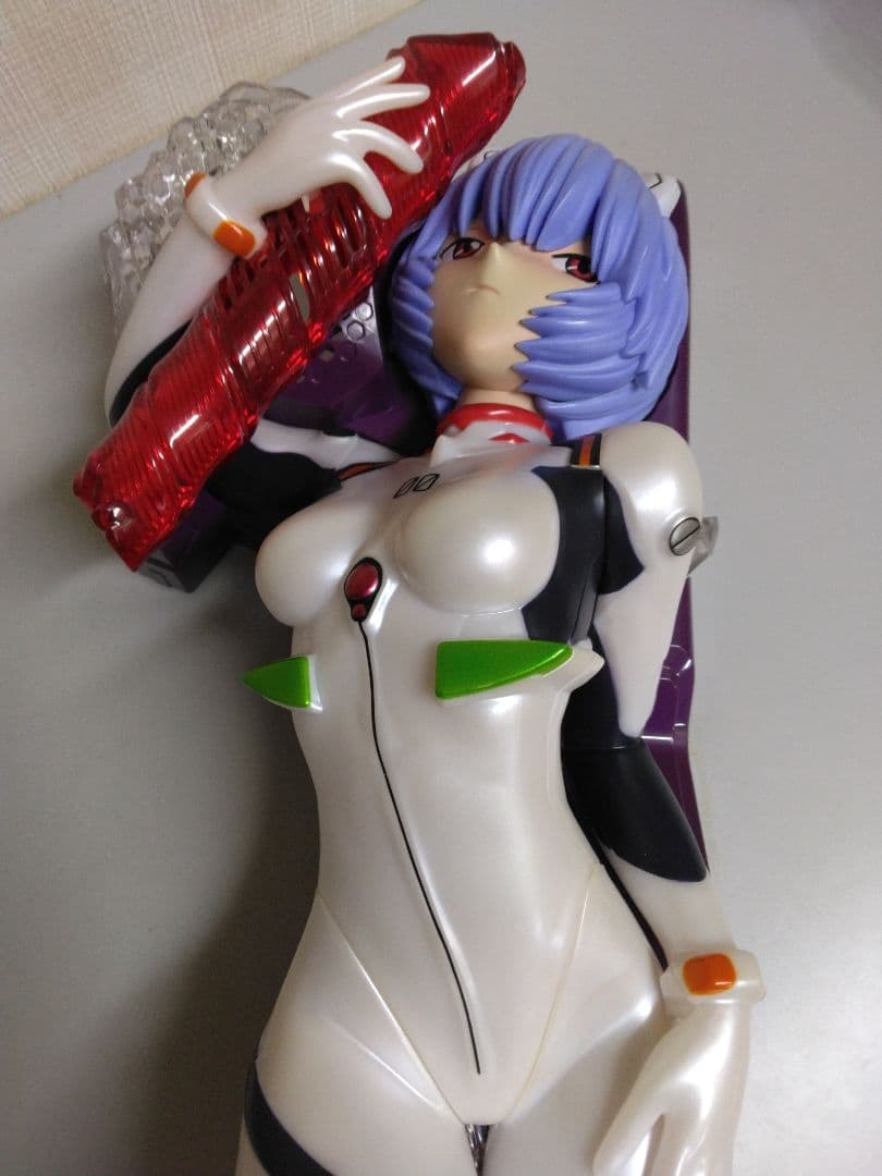 綾波レイ　非売品ジャンボフィギュア/エクストリームバトルver.入手困難稀少品