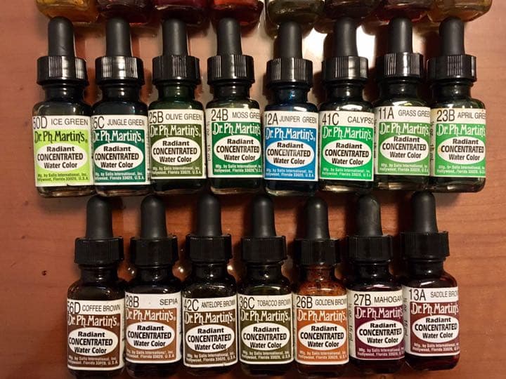 ドクターマーチン カラーインク 1/2オンス 55色セット