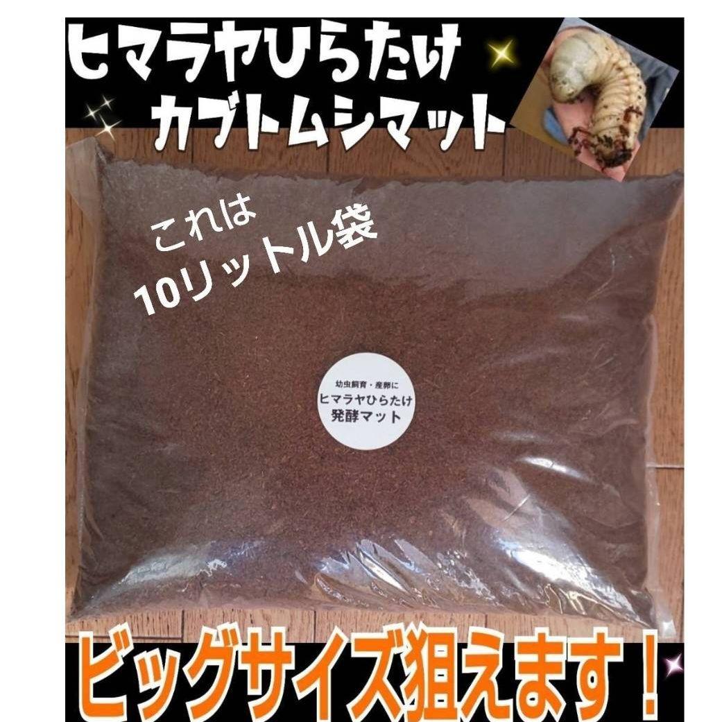 大量飼育に！良質　発酵カブトムシマット【500リットル】幼虫が丸々太る添加剤入り