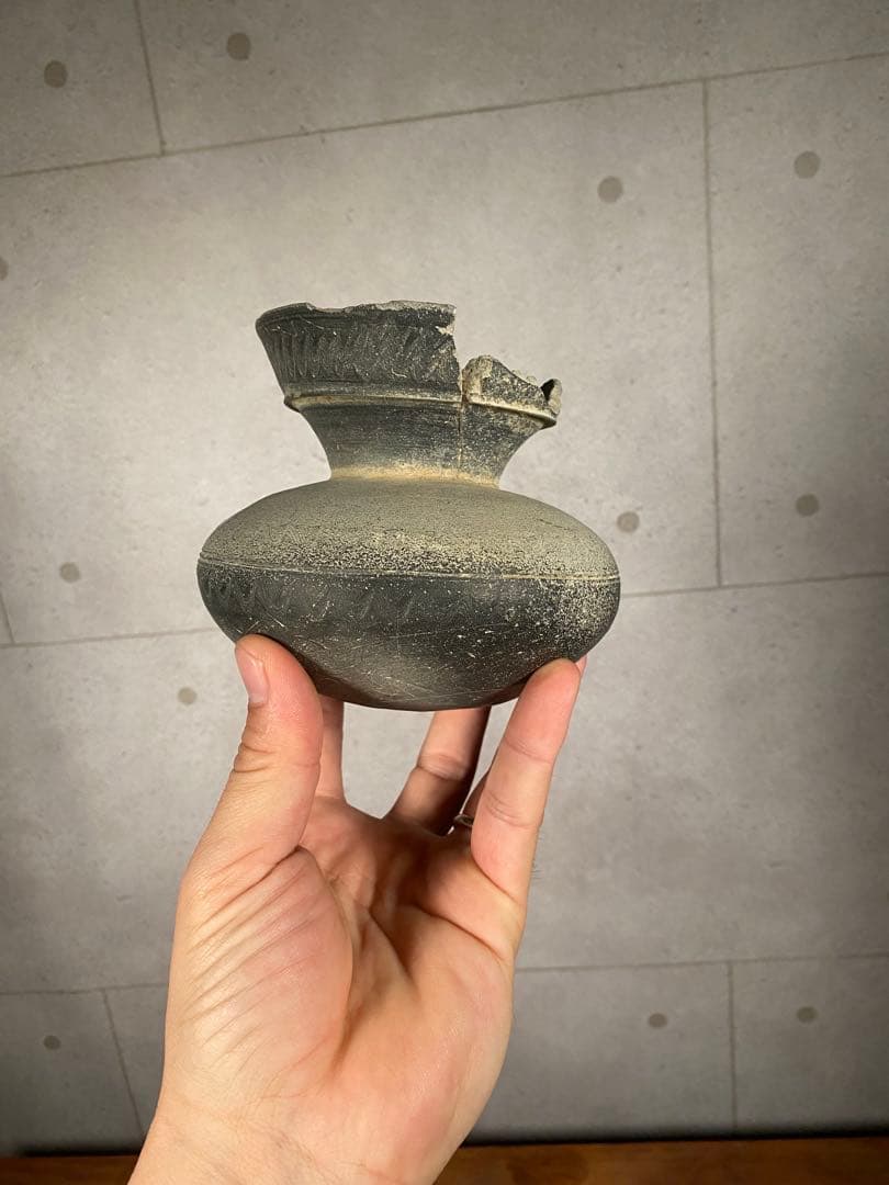 Naoさん専用　　古い須恵器　小壺　花器　花生　生花