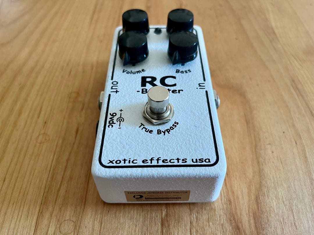 Xotic Effects RC Booster クリーンブースター