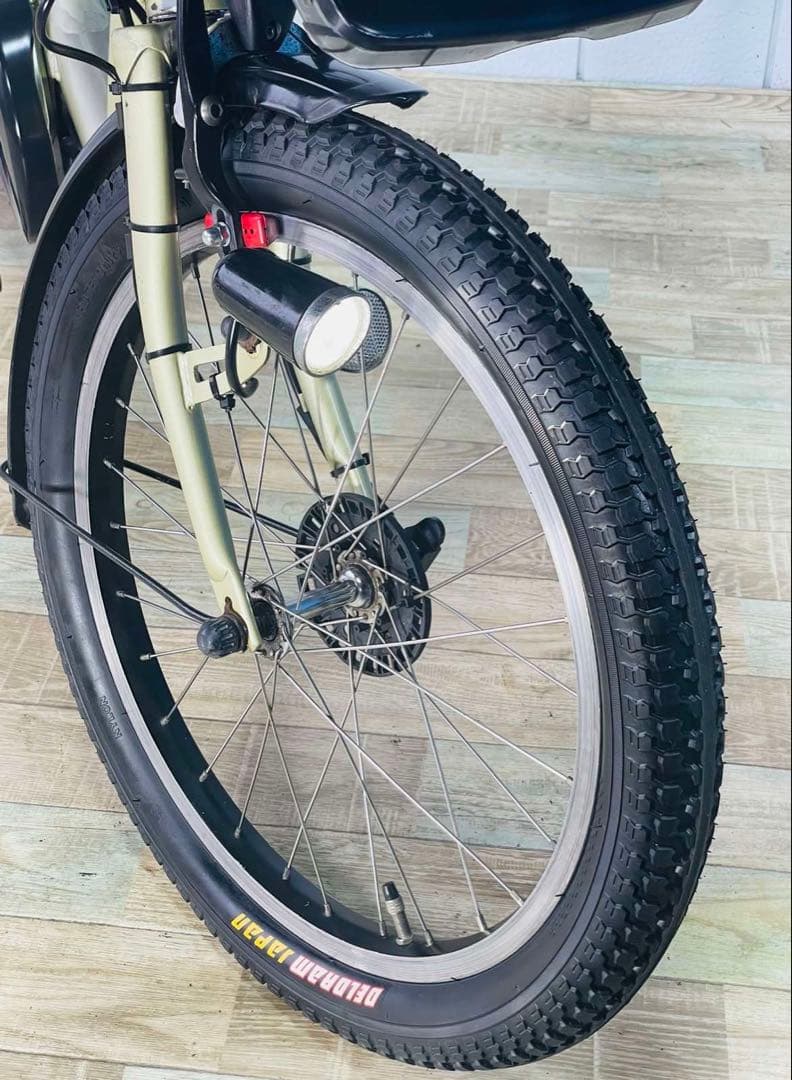 2708ヤマハ8.9アンペア3人乗り対応20インチ子供乗せ　電動アシスト自転車