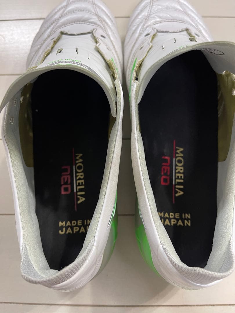 【MIZUNO】MORELIA NEO IV JAPAN グリーン