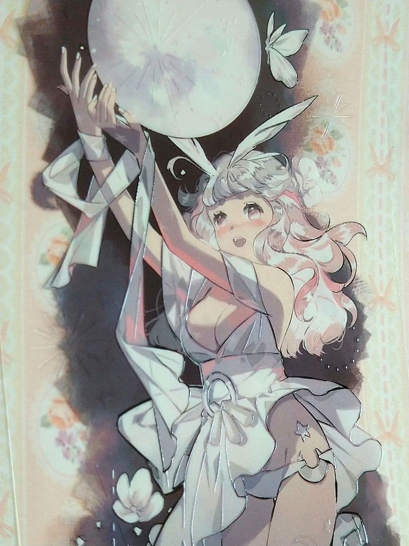 J741辉夜姬(水晶)喵啪叽切り売り海外人物マステ女の子