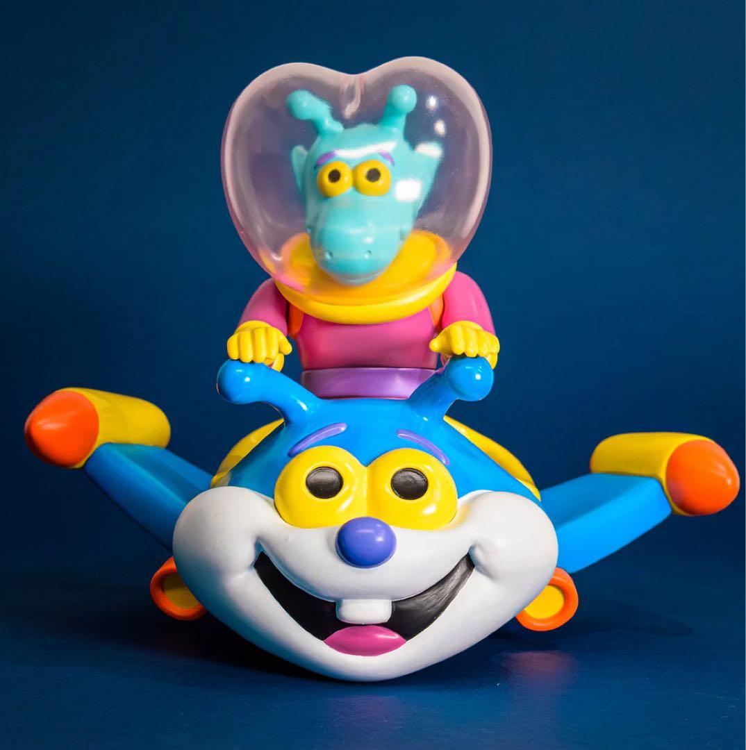 山崎若菜ソフビ　スペースピーポー&スペースジェット