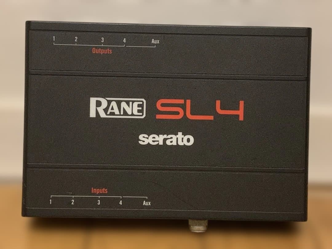 最終型RANE SL4 SERATO DJ交代が簡単USB2系統ACアダプタ付