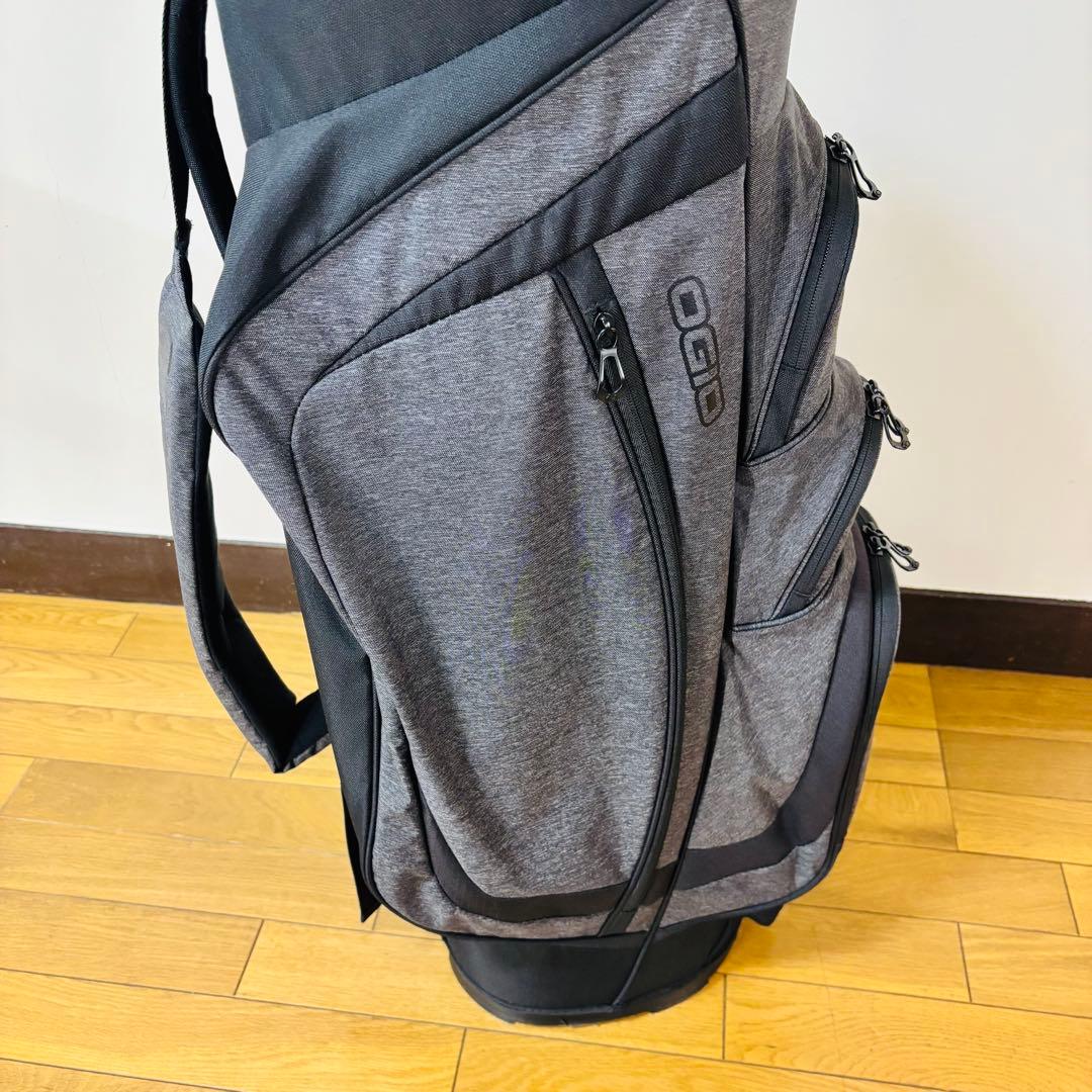 【希少美品】　OGIO (オジオ) ゴルフバッグ グレー 15分割　送料込み