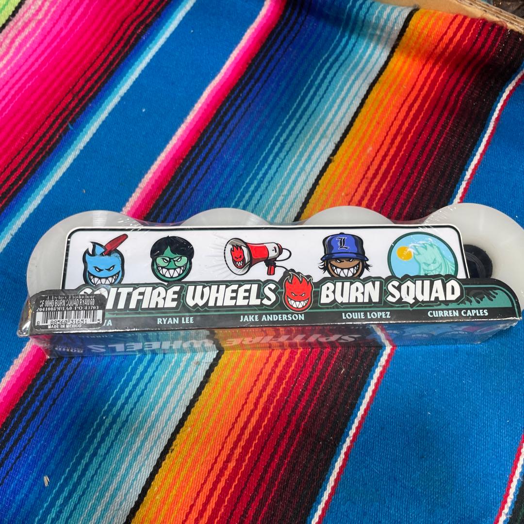 Spitfire Burn Squad スケートボードウィール 4個セット