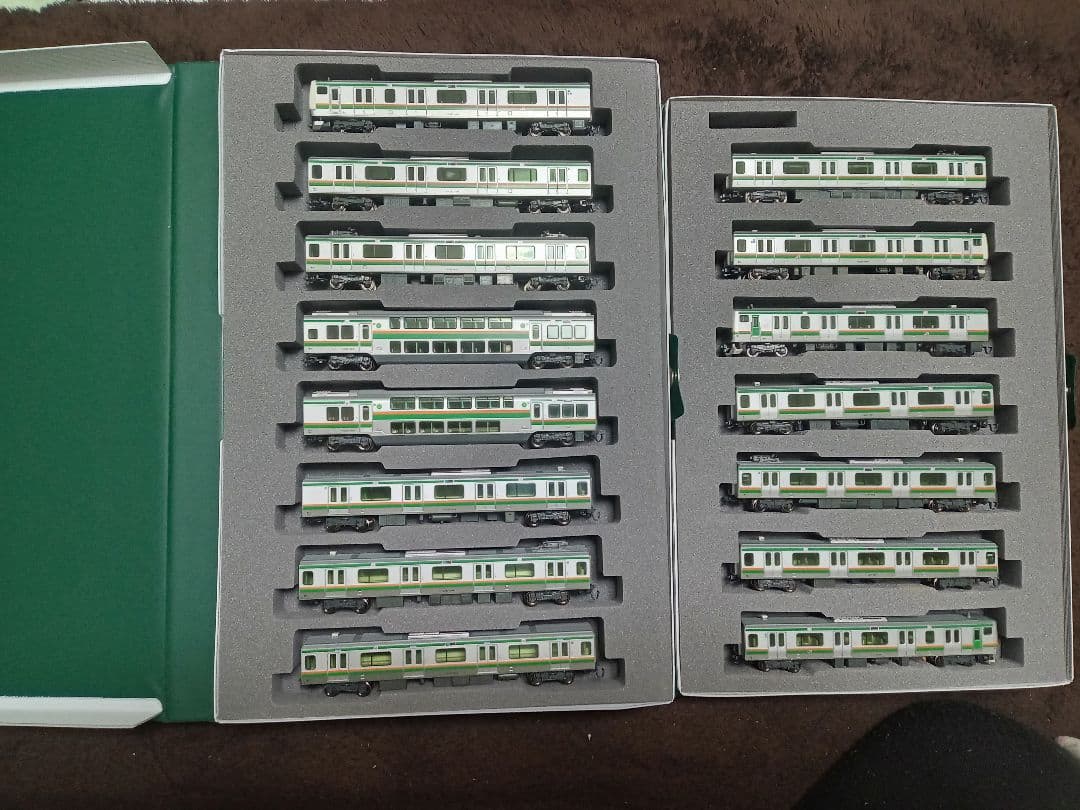 kato e233系 e231系フル編成(室内灯つき)