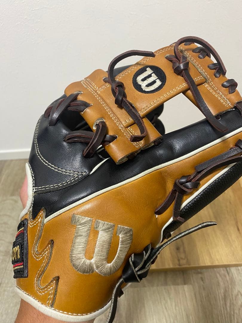 Wilson 軟式グローブ ブラウン/ブラック