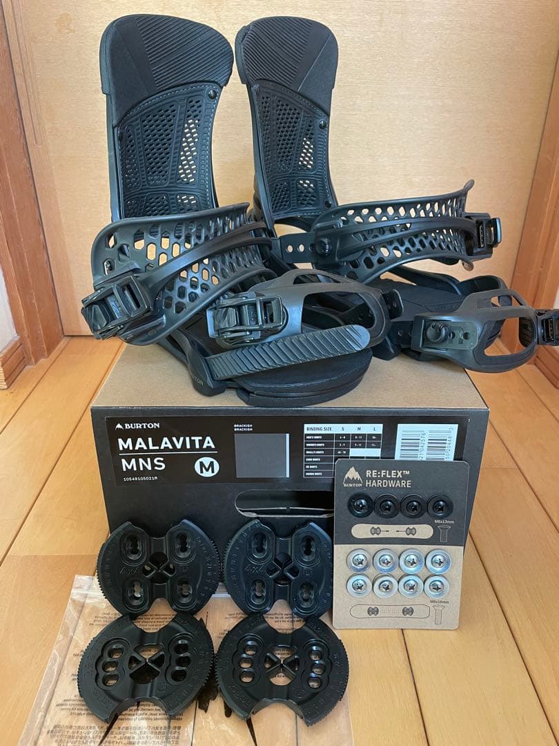 Burton MALAVITA RE:FLEXブラック18 19モデル Mサイズ