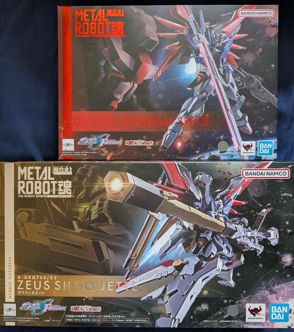 L ROBOT魂 デスティニーガンダム スペックII ゼウスシルエット