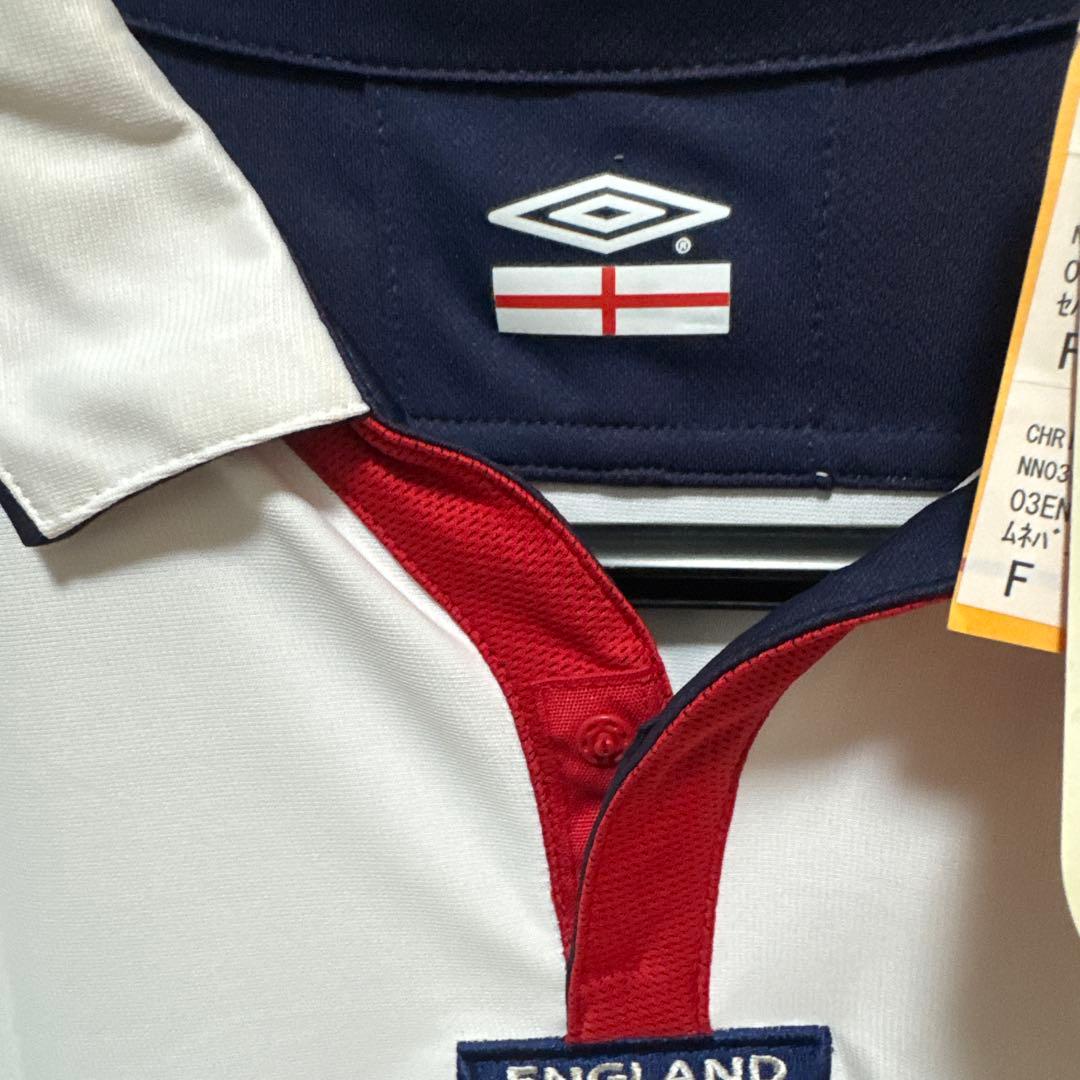 新品UMBRO正規品　イングランド代表　ユニフォーム　2004 ベッカム