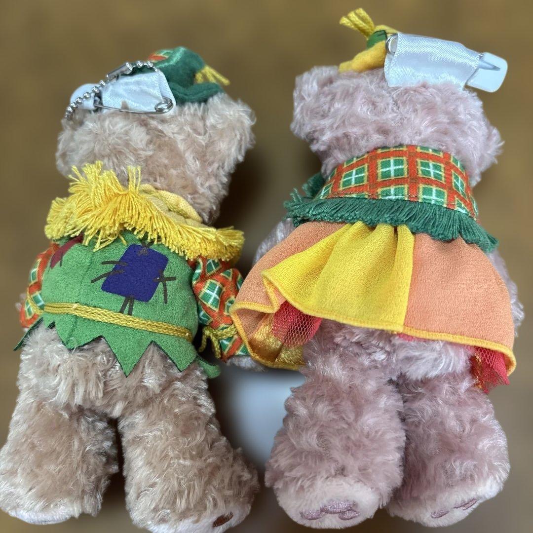 ディズニー ダッフィー シェリーメイ ハロウィンキーホルダー 2体まとめて