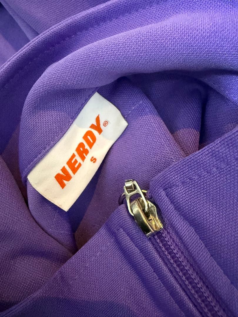 NERDY ジャージ　セットアップ　紫