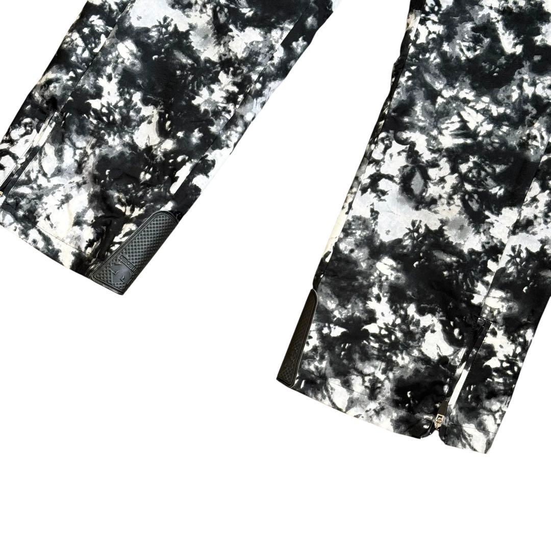 デサント S.I.O スノーパンツ L 迷彩 スキー スノボ　モノトーン