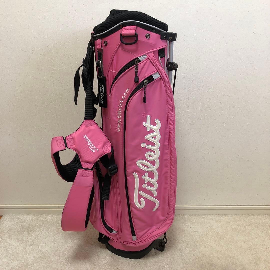美品！キャディバッグ スタンド式　レディース
