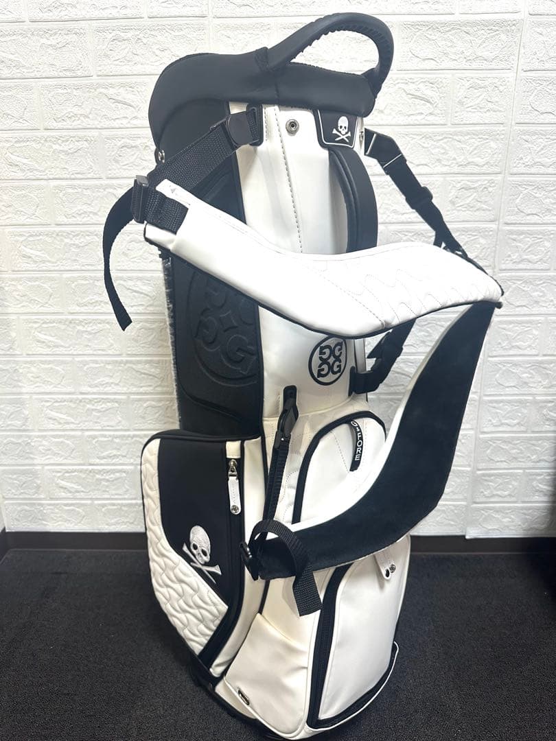 新品未使用☆G/FOREスタンド式キャディーバック9.5インチ　ホワイト