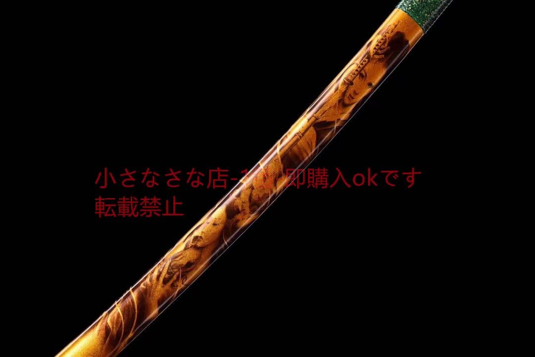 T10焼刃超鏡面銅装侍刀『顔如玉』 古兵器 武具 刀装具 日本刀 模造刀 居合刀