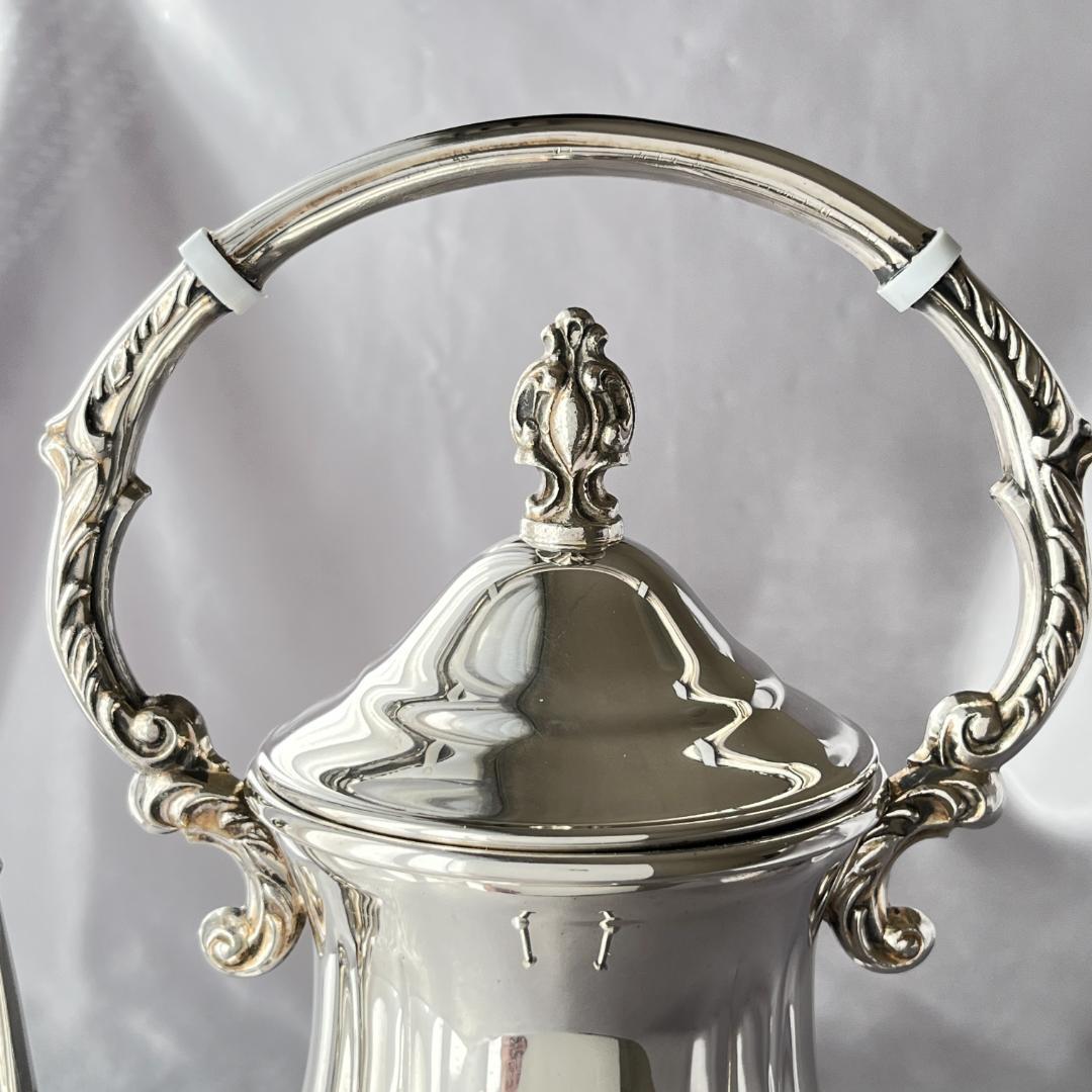 【Towle】 ビクトリアン ティーケトル スタンド / バナー