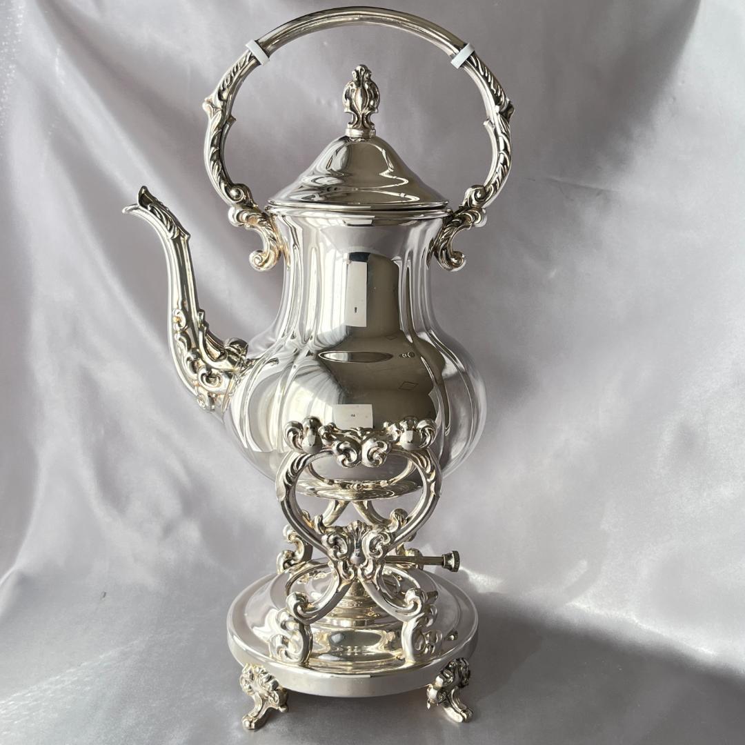 【Towle】 ビクトリアン ティーケトル スタンド / バナー