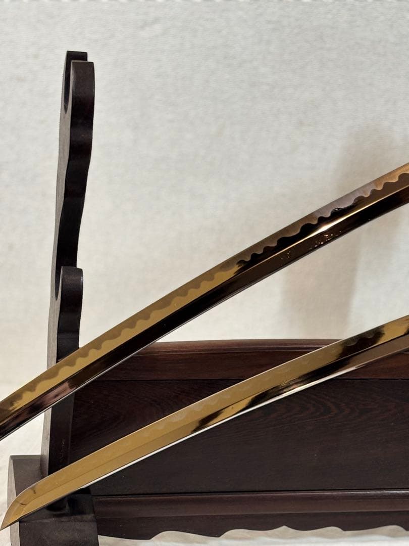 模造刀無銘 日本刀 白鞘 五右衛門 斬鉄剣 模擬刀 武具スタンド付き