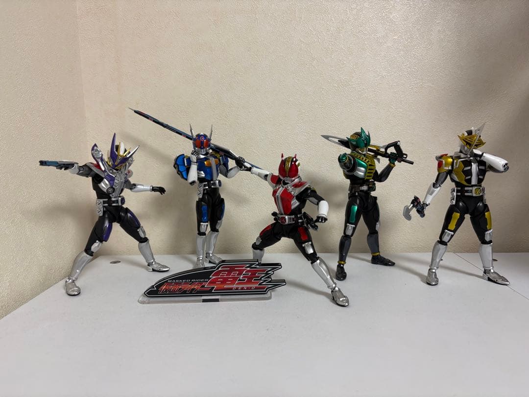 仮面ライダー電王 真骨彫 フィギュアーツ 5体セット