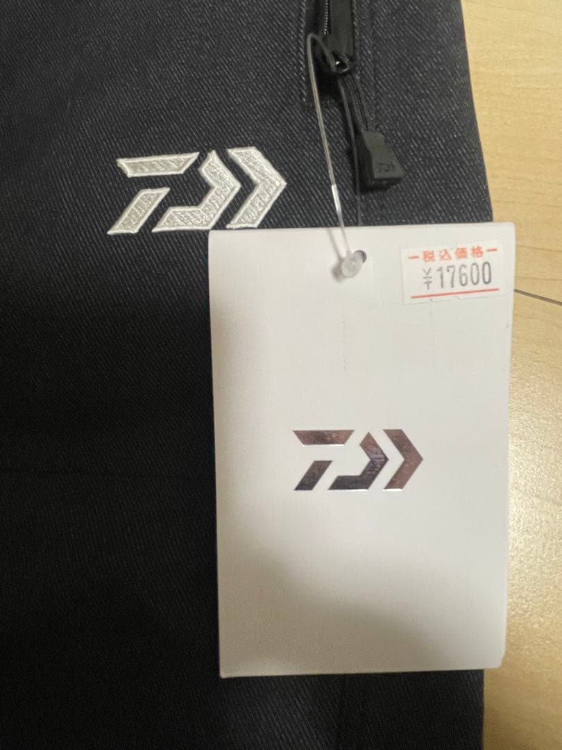 ダイワ ストレッチデニムレインパンツXL ブラックDR-52220P