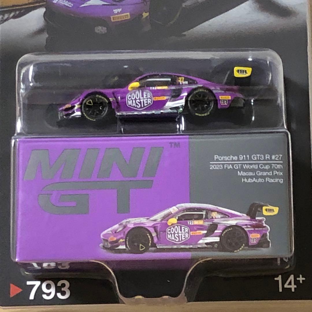 MINI GT ミニGT 793　PORSCHE 911 GT3 R　#27