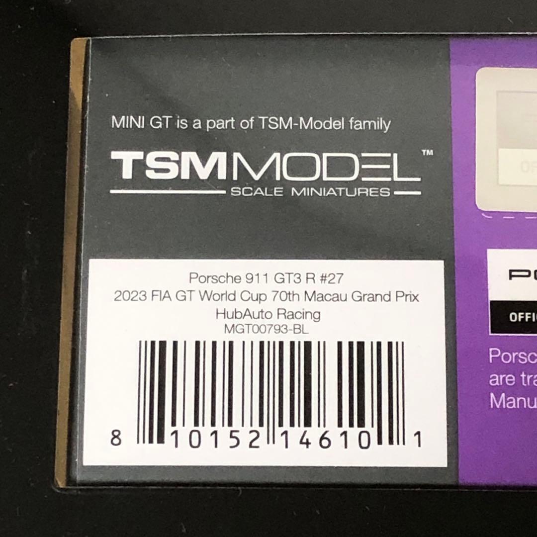 MINI GT ミニGT 793　PORSCHE 911 GT3 R　#27