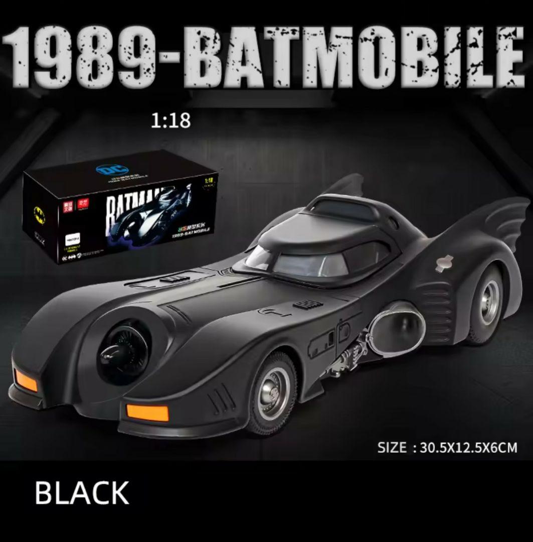 〓1/18スケール〓1989 バットモービル 金属製ダイキャストモデルミニカー
