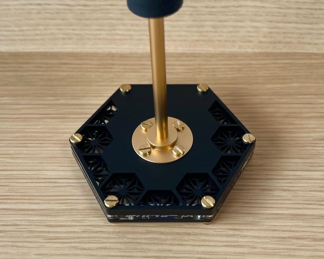 アサガラワークス　LEDランタンスタンド　マッドブラック　新品未使用